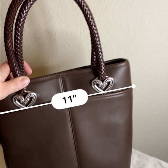 Brighton NWOT Leather Bucket Bag - Picture 5 of 10